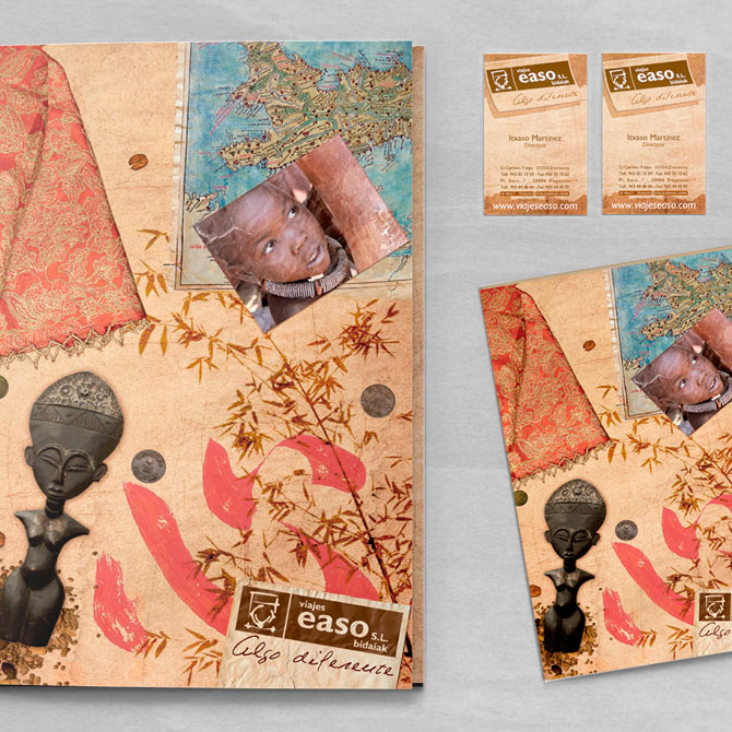 Imagen corporativa para Easo Bidaiak