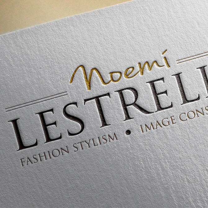 Imagen corporativa para Noemí Lestrelle