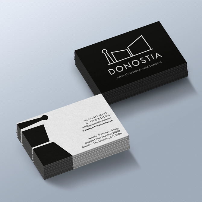 Diseño del branding de Asesoría Donostia