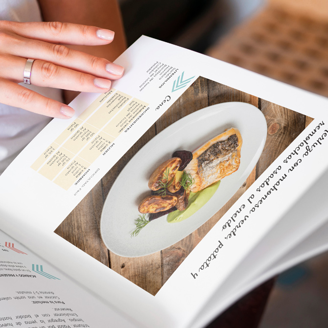 Diseño de los recetarios CconC para Arantxa Ezcurdia